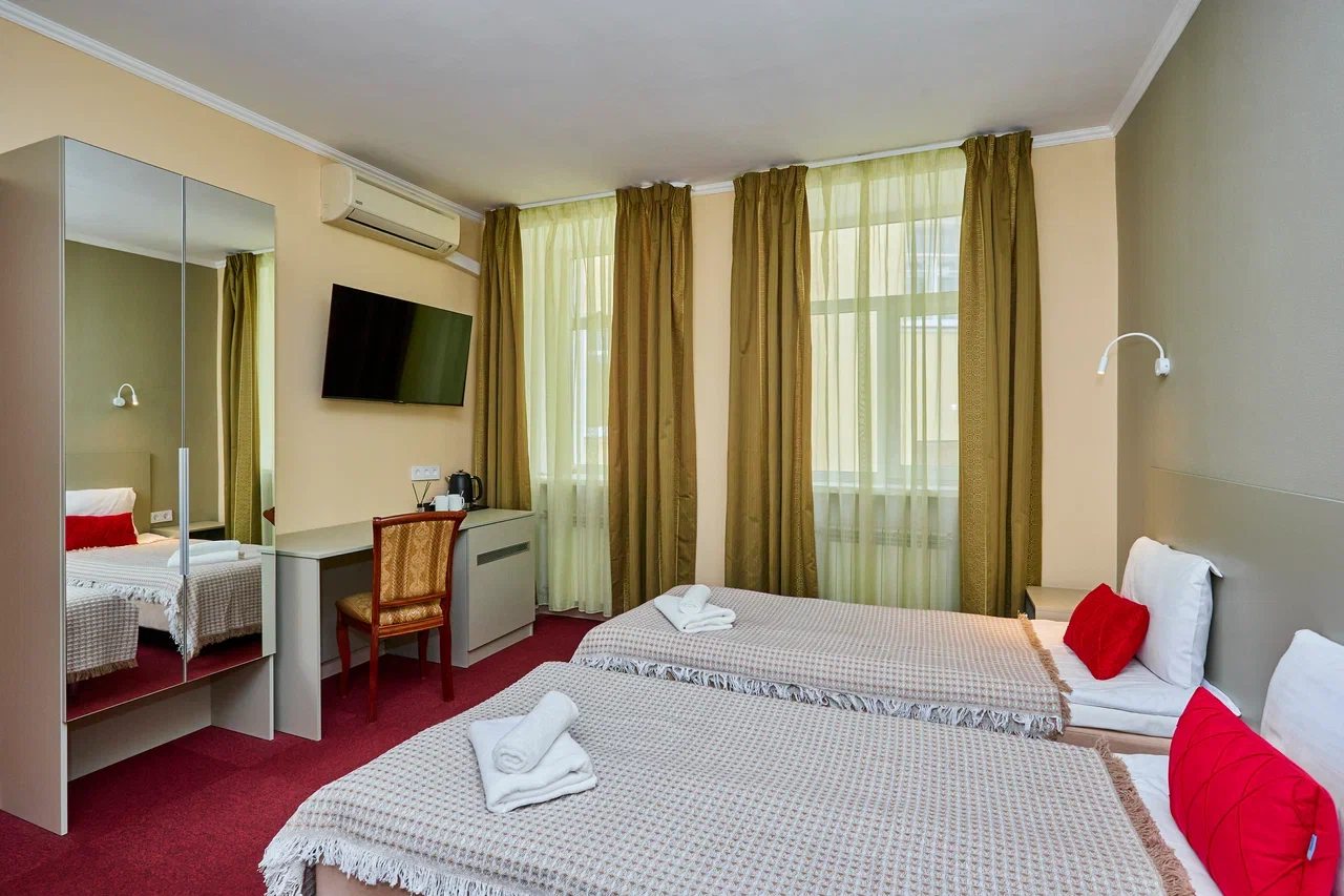 Трёхместный и более (Комфорт плюс), Гостиница Отельбург Московский вокзал