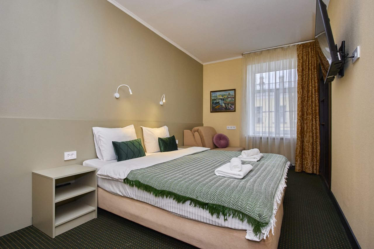 Трёхместный и более (Комфорт плюс), Гостиница Отельбург Московский вокзал