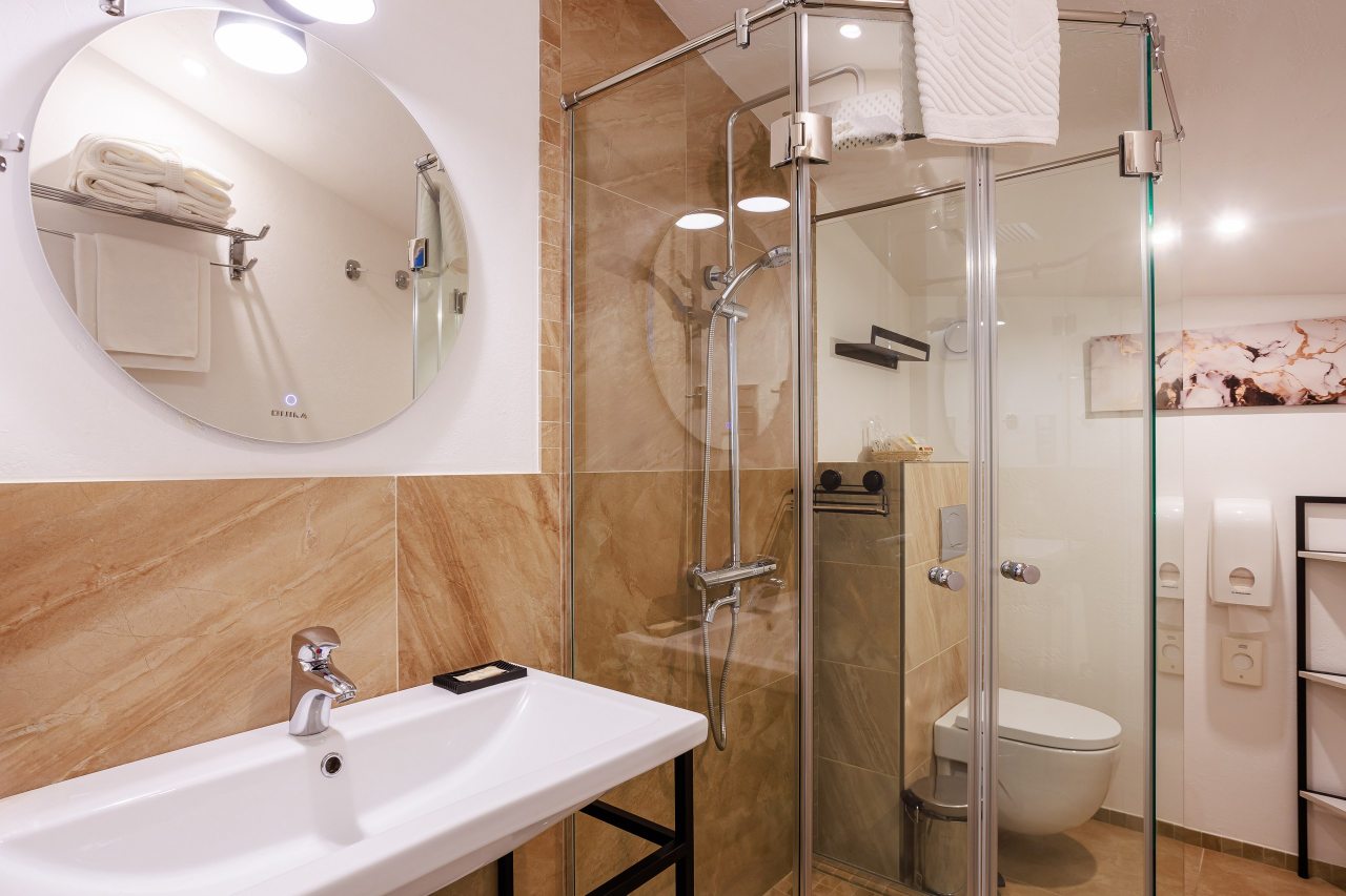 Апартаменты (Семейный номер с двухместной спальней и гостиной, мансардный этаж), Отель Пушка Инн