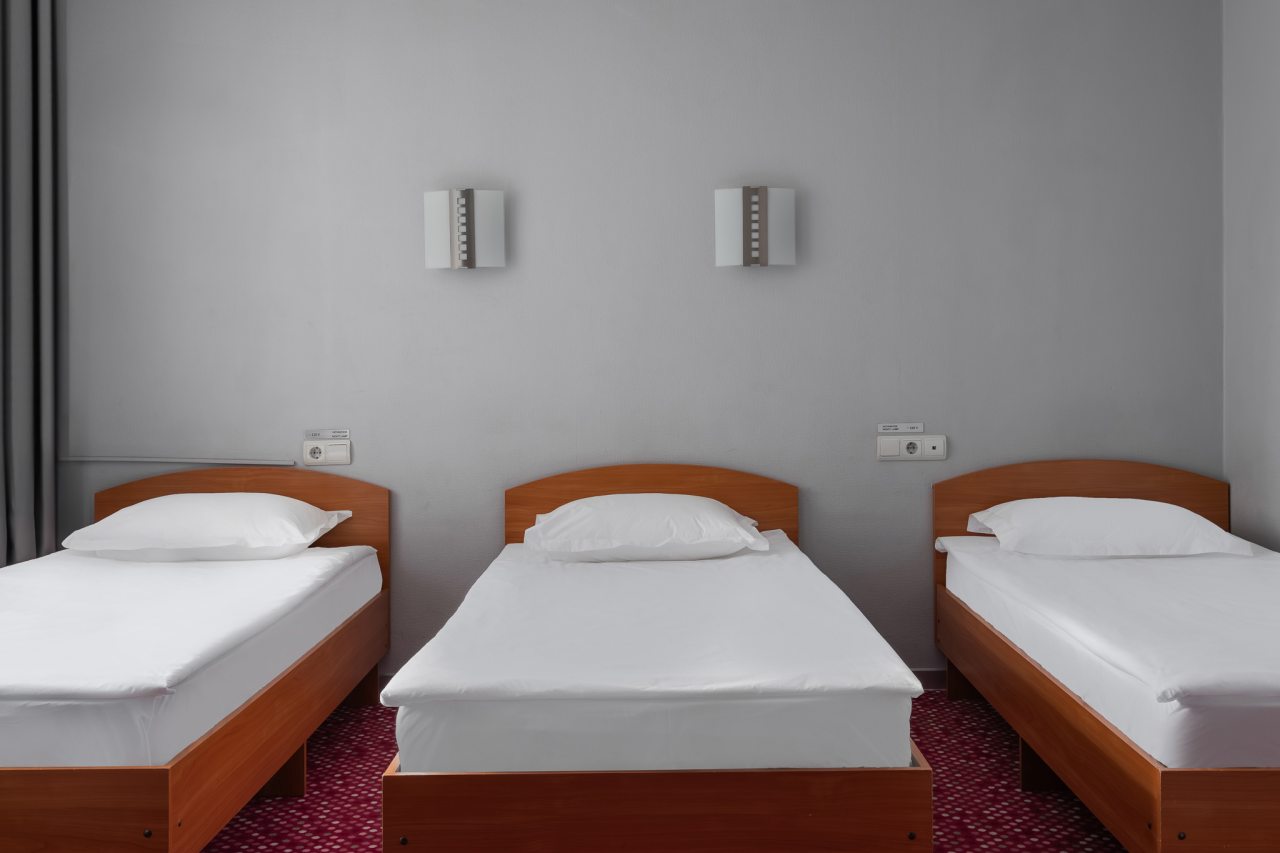 Трехместный (Стандарт с тремя односпальными кроватями), Marins Park Hotel Нижний Новгород