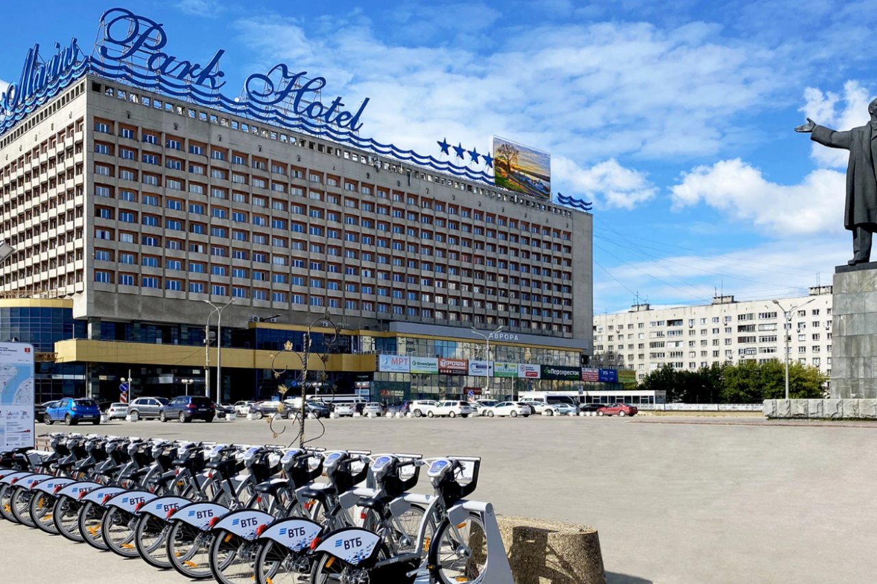 Автомобильная парковка, Marins Park Hotel Нижний Новгород