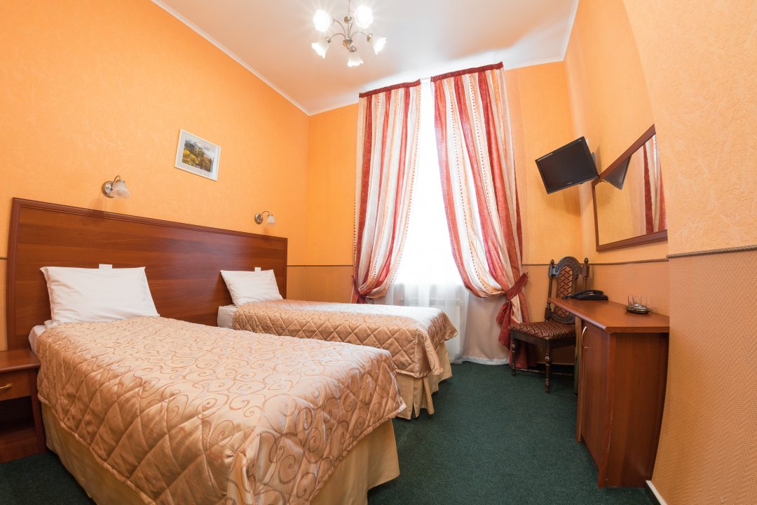 Двухместный (Стандартный номер с 2 односпальными кроватями) гостиницы Империя Парк, Санкт-Петербург