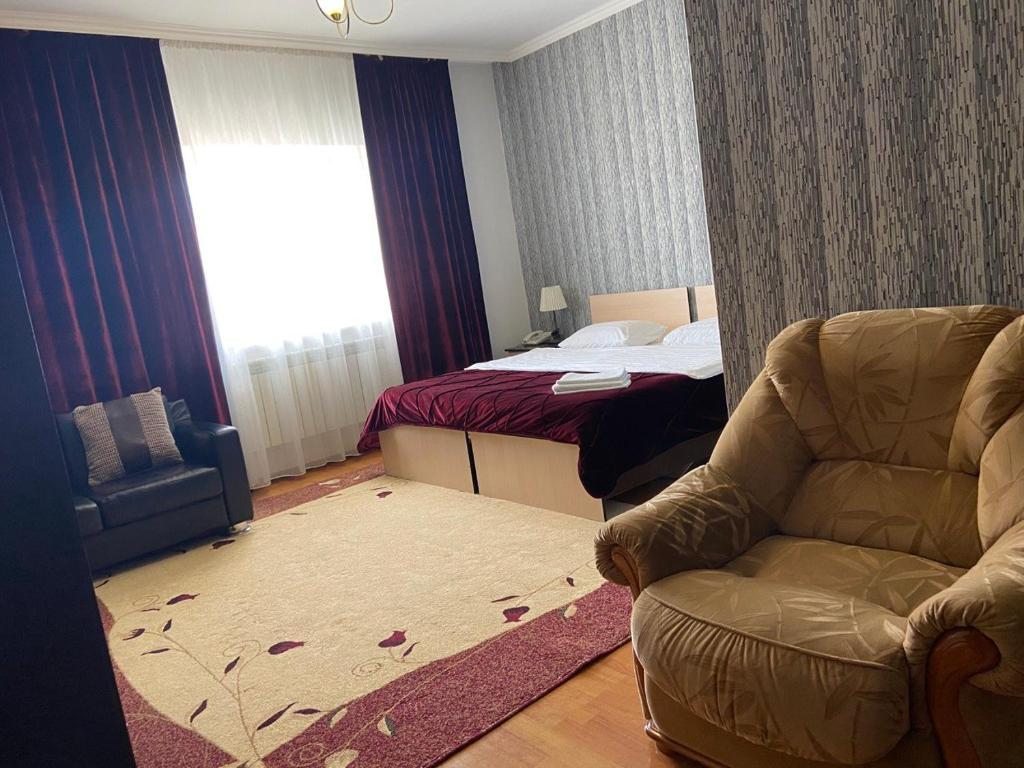Двухместный (Большой двухместный номер с 1 кроватью) отеля Пульсар, Астана