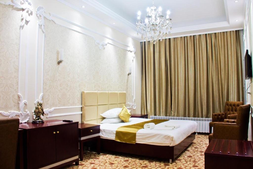 Двухместный (Двухместный номер «Комфорт» с 1 кроватью) отеля Sky Luxe, Астана
