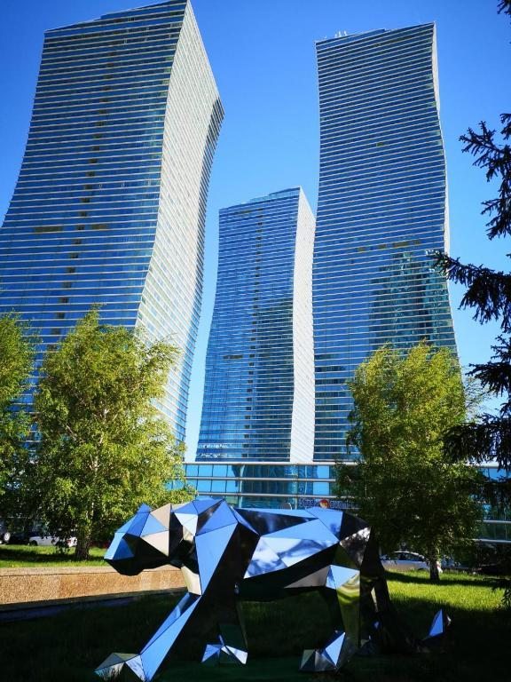Трехместный (Бюджетный трехместный номер) хостела Палас Астана