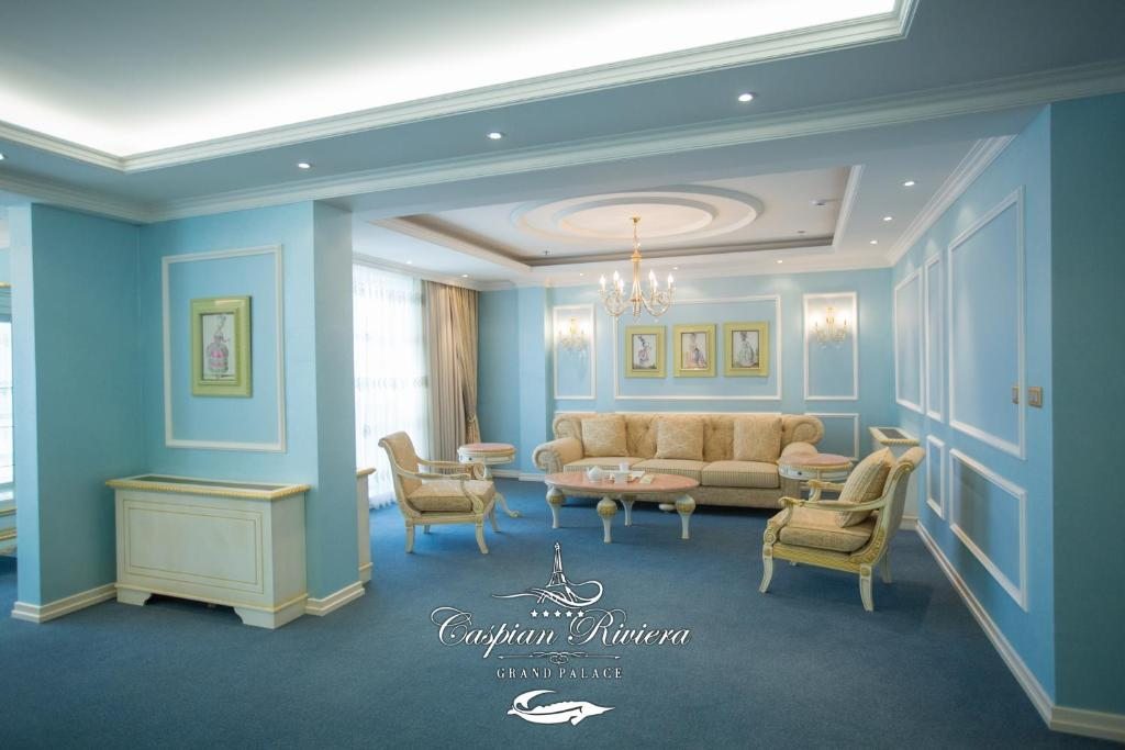 Двухместный (Стандартный двухместный номер с 1 кроватью) отеля Caspian Riviera Grand Palace, Актау