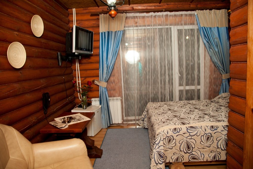 Двухместный (Эконом) гостиницы Петровъ дворъ, Новосибирск