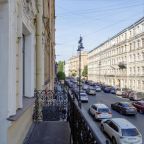 Вид с балкона номере отеля Агни 3*, Санкт-Петербург