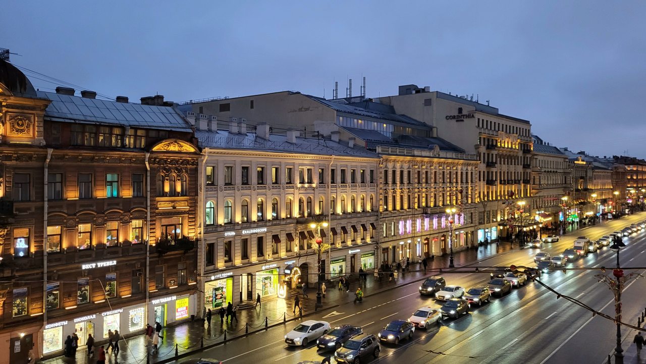 Двухместный (Улучшенный, С видом на пр. Невский), Отель Агни