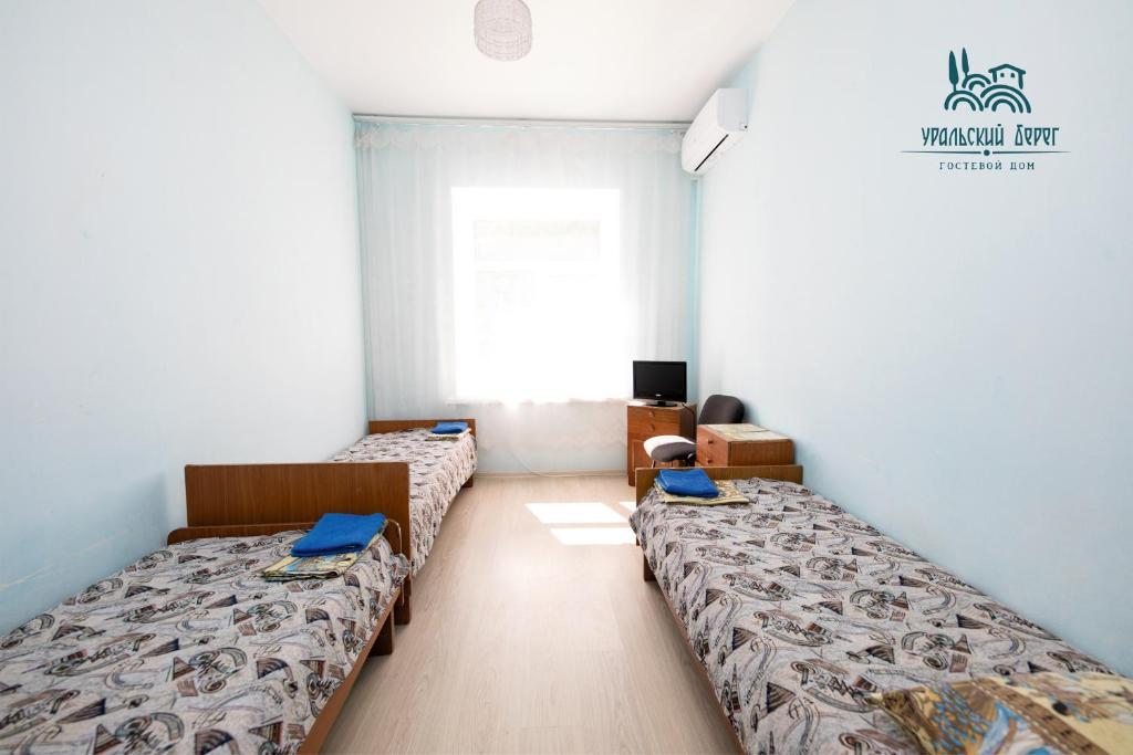 Трехместный (Бюджетный трехместный номер) гостевого дома Уральский берег, Аше