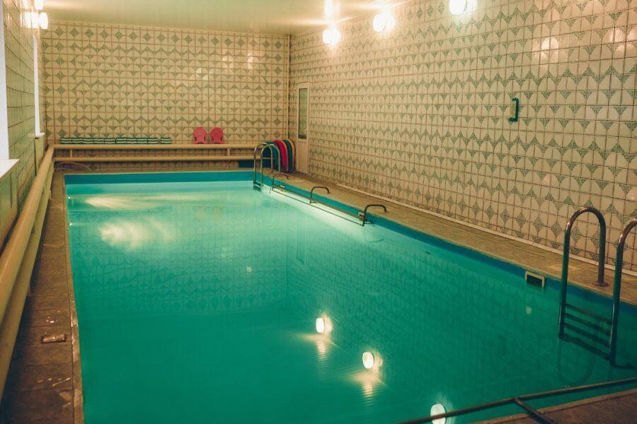 Крытый бассейн в санатории «Радуга»