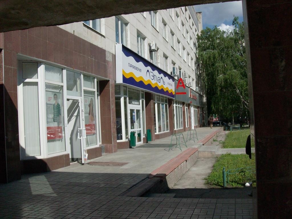 Фасад. Гостиница Волга