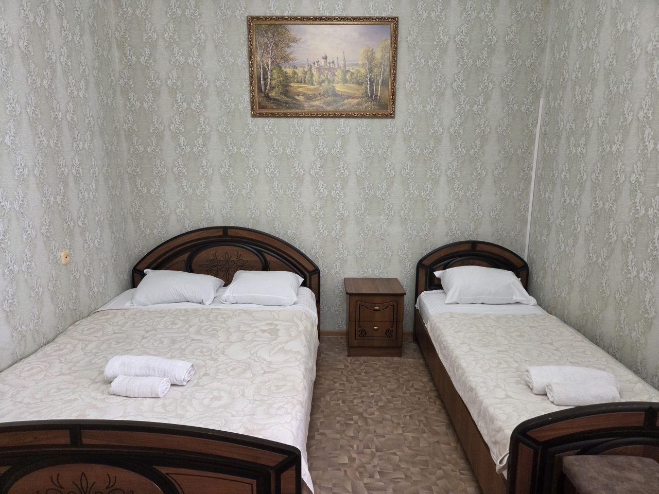 Трехместный (Стандарт 3-х местный с балконом), Отель Натали