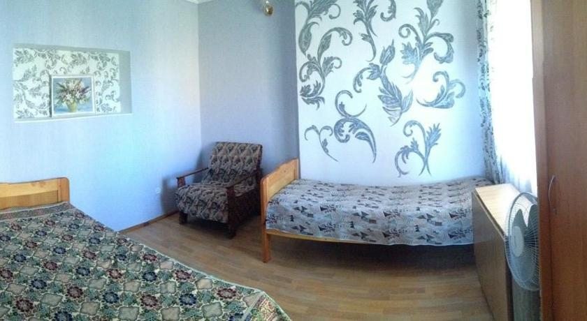 Трехместный (С тремя односпальными кроватями) гостевого дома Демид, Курортное (Черное море), Крым