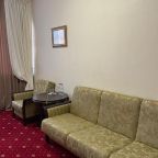 Двуспальный диван и кресло.