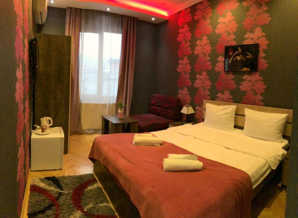 Двухместный (Улучшенный двухместный номер с 1 кроватью, вид на город) отеля Бонус, Тбилиси