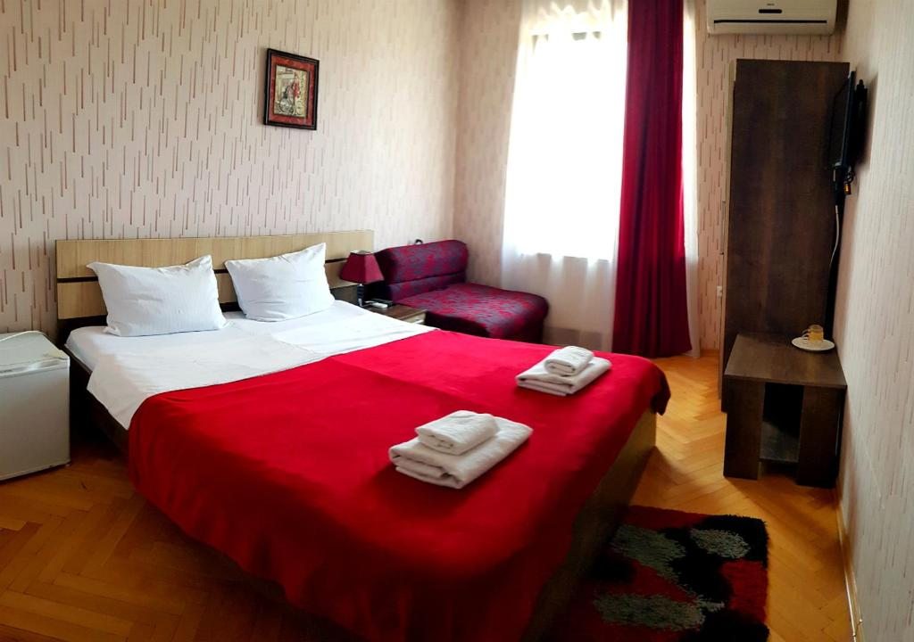 Двухместный (Двухместный номер Делюкс с 1 кроватью и видом на город) отеля Бонус, Тбилиси