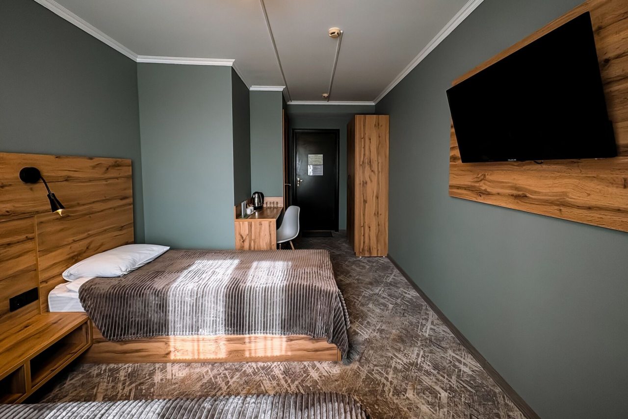 Двухместный (Стандарт с 2 отдельными кроватями), Гостиница Олимп