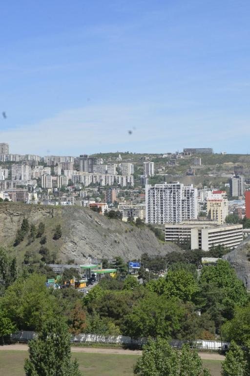 Апартаменты (Апартаменты-студио Делюкс с балконом второго типа - Вид на город и горы) апартамента Full Comfort Apartment at Chavchavadze, Тбилиси