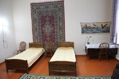 Двухместный (Двухместный номер с 2 отдельными кроватями) хостела Chubini, Тбилиси