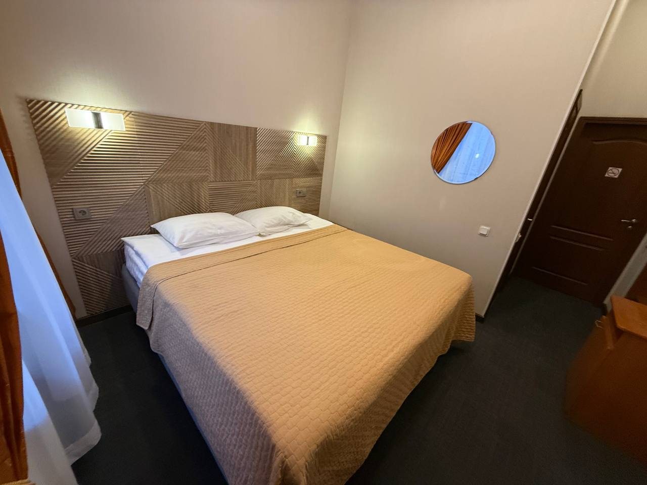 Двухместный (Стандартный двухместный номер с 1 кроватью или 2 отдельными кроватями), Гостевой дом Амулет