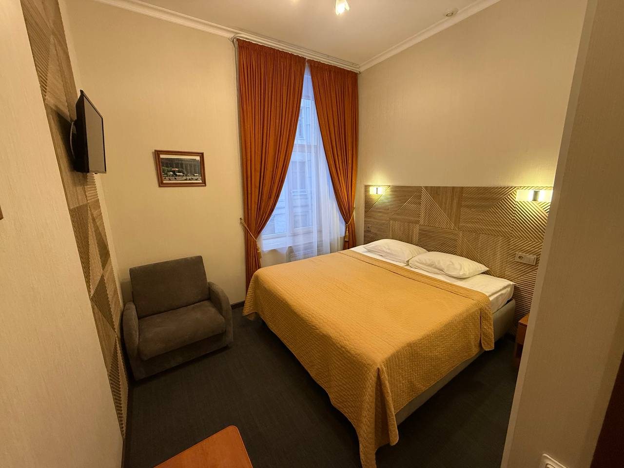 Двухместный (Стандартный двухместный номер с 1 кроватью или 2 отдельными кроватями), Гостевой дом Амулет