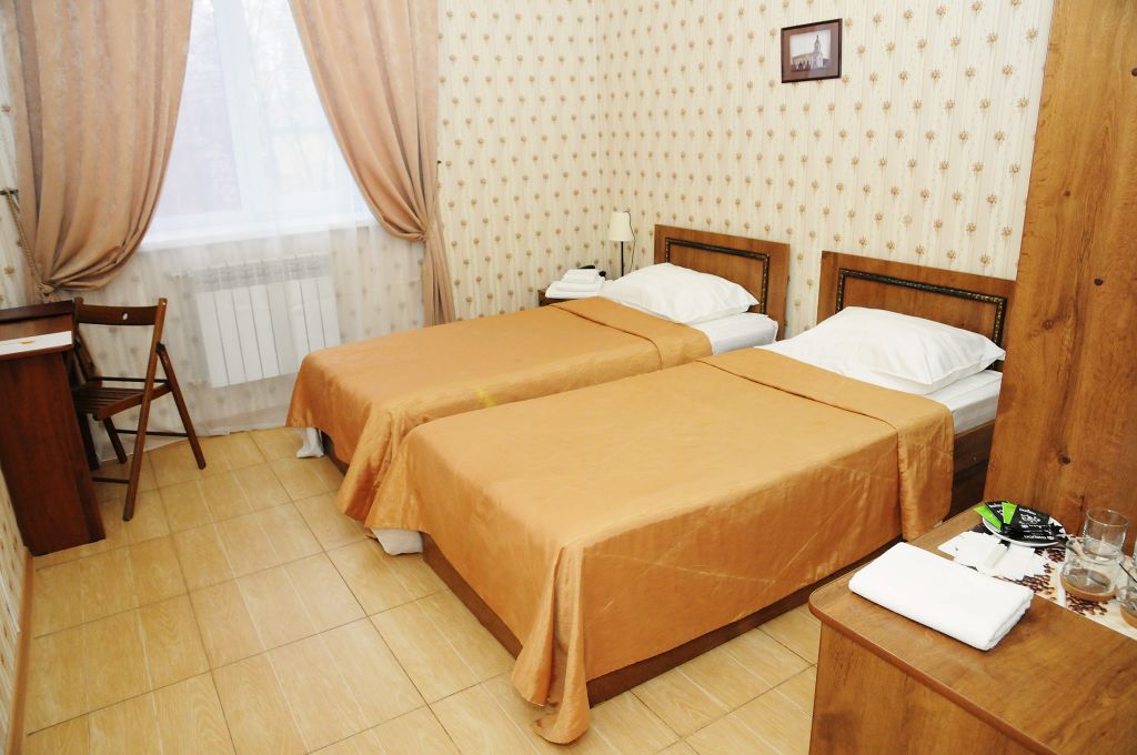 Двухместный (Стандарт с двумя раздельными кроватями) гостиницы ГончаровЪ, Ульяновск