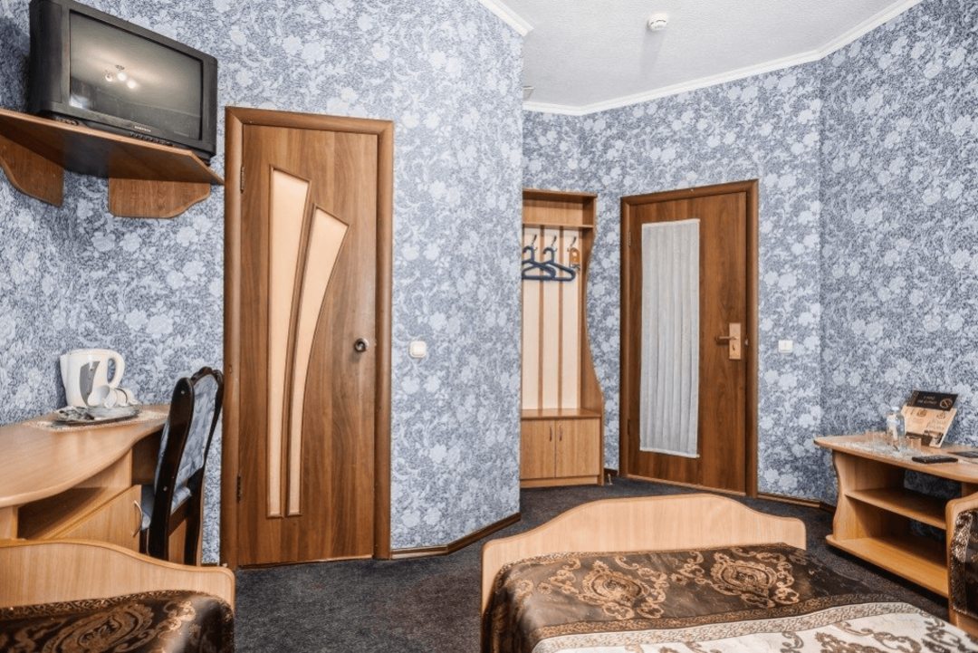 Двухместный (Бюджетный двухместный номер с 2 отдельными кроватями) отеля Гостиный дом, Брянск