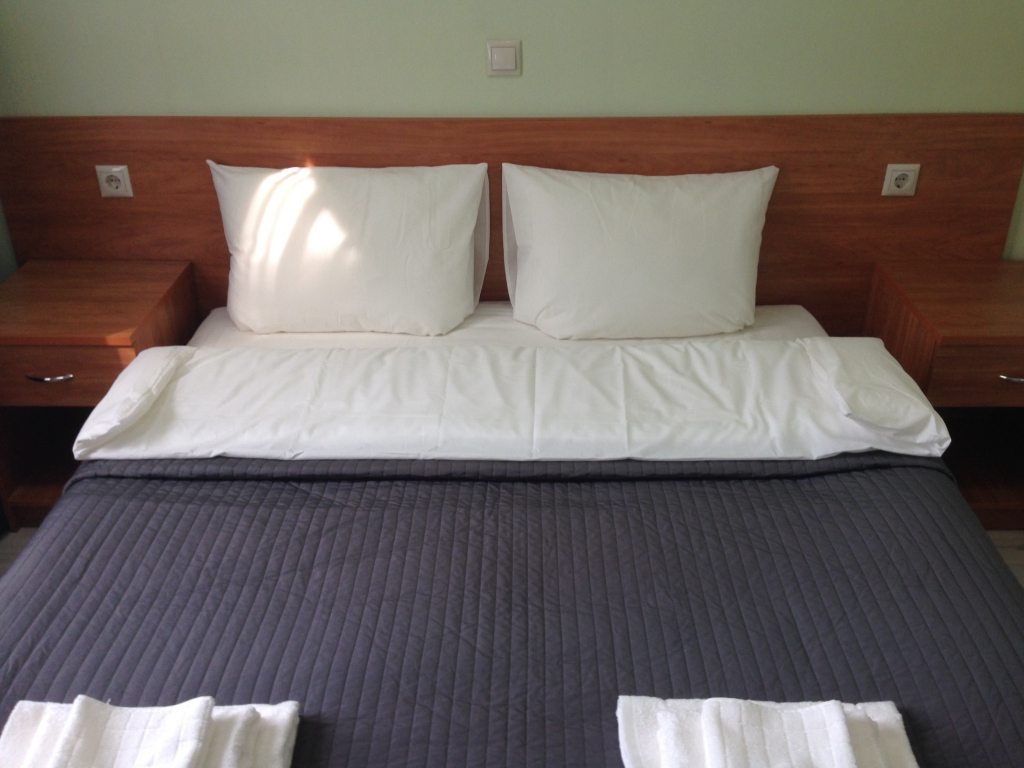 Двухместный (Стандарт с одной двуспальной кроватью) отеля Афиша на Даниловской набережной, Москва
