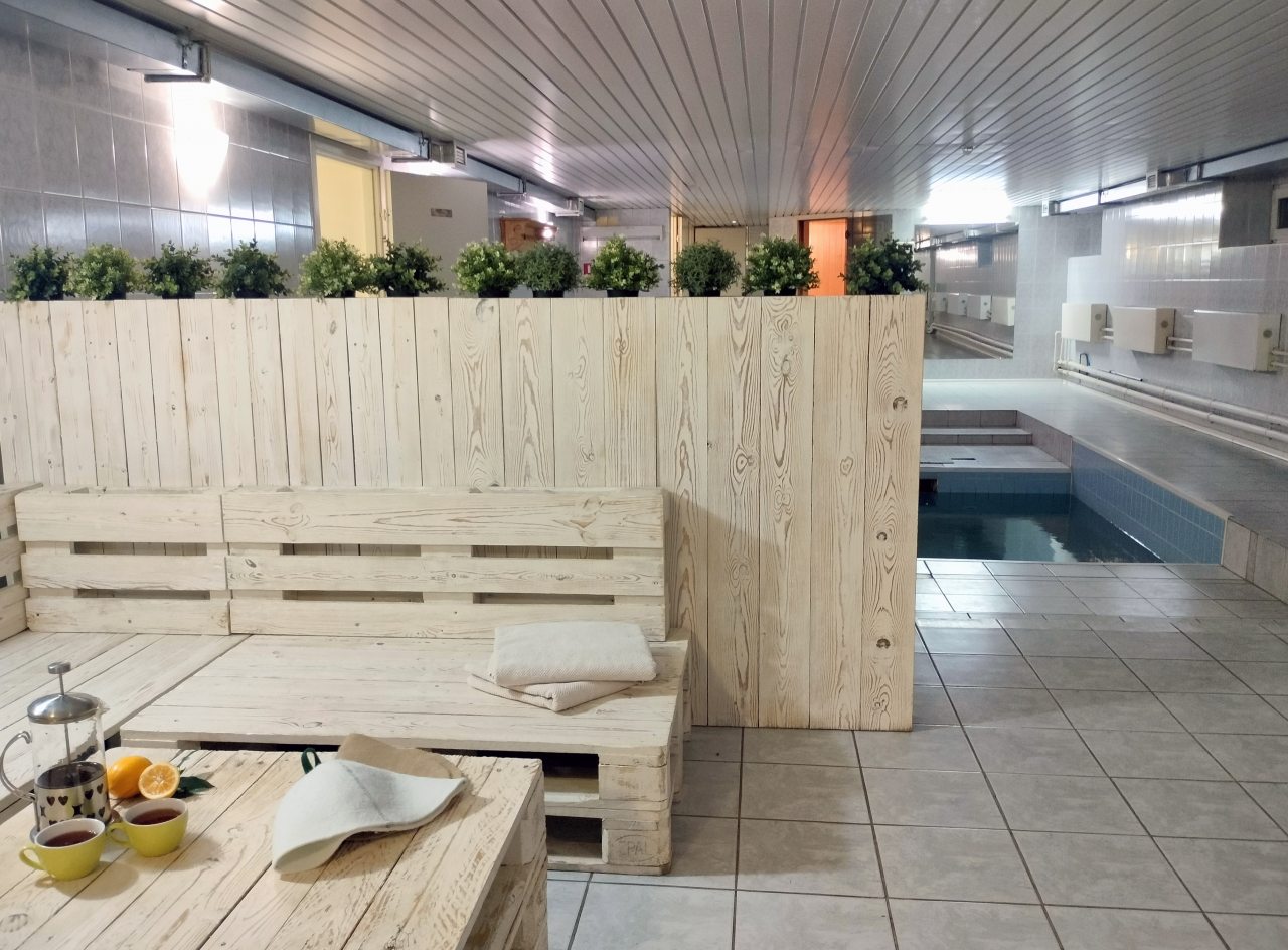 Финская сауна, Загородный отель Райвола