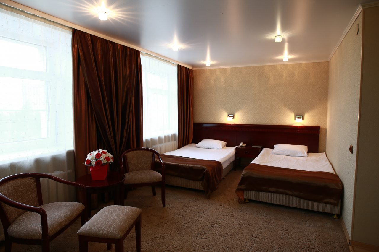Двухместный (С раздельными кроватями) гостиницы Забайкалье, Чита