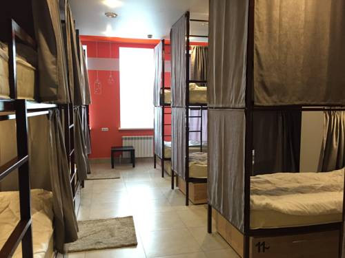 Четырехместный Мужской (Кровать в общем 14-местном номере для мужчин) хостела Hostel Svet, Ярославль