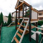 Детская площадка на улице, Гостевой дом Византия Плюс