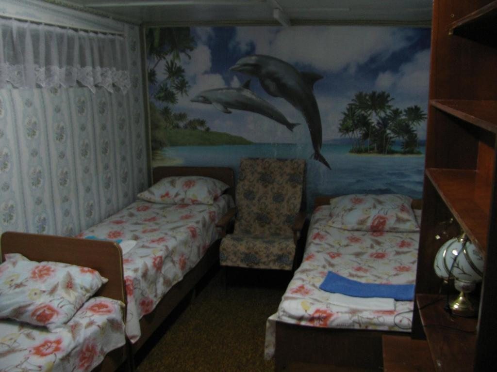 Трехместный (эконом с 3 кроватями) гостевого дома У Борисовны, Анапа