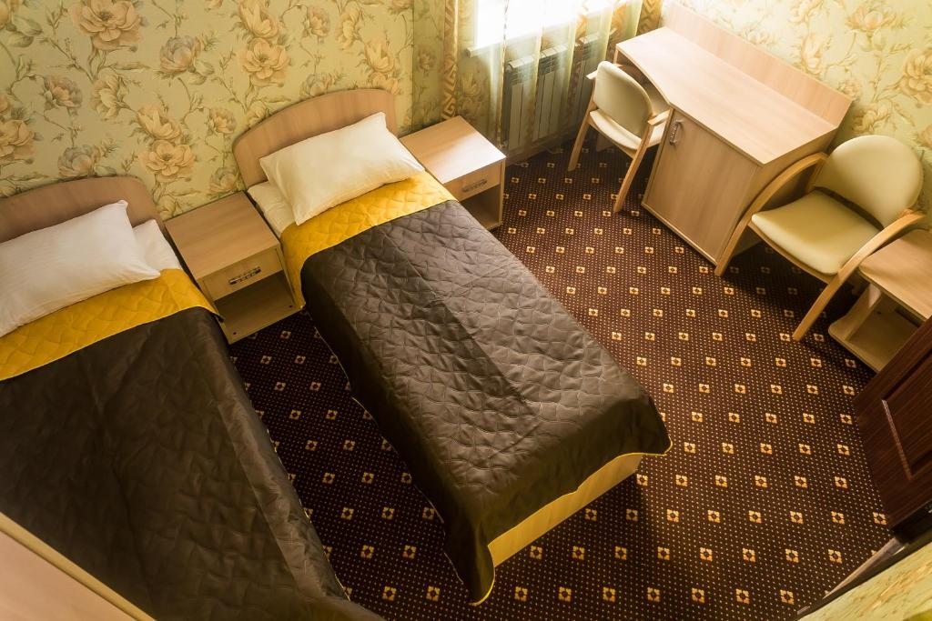 Двухместный (Двухместный номер Делюкс с 1 кроватью или 2 отдельными кроватями) мотеля На Ново-Солдатской, 25, Волоколамск