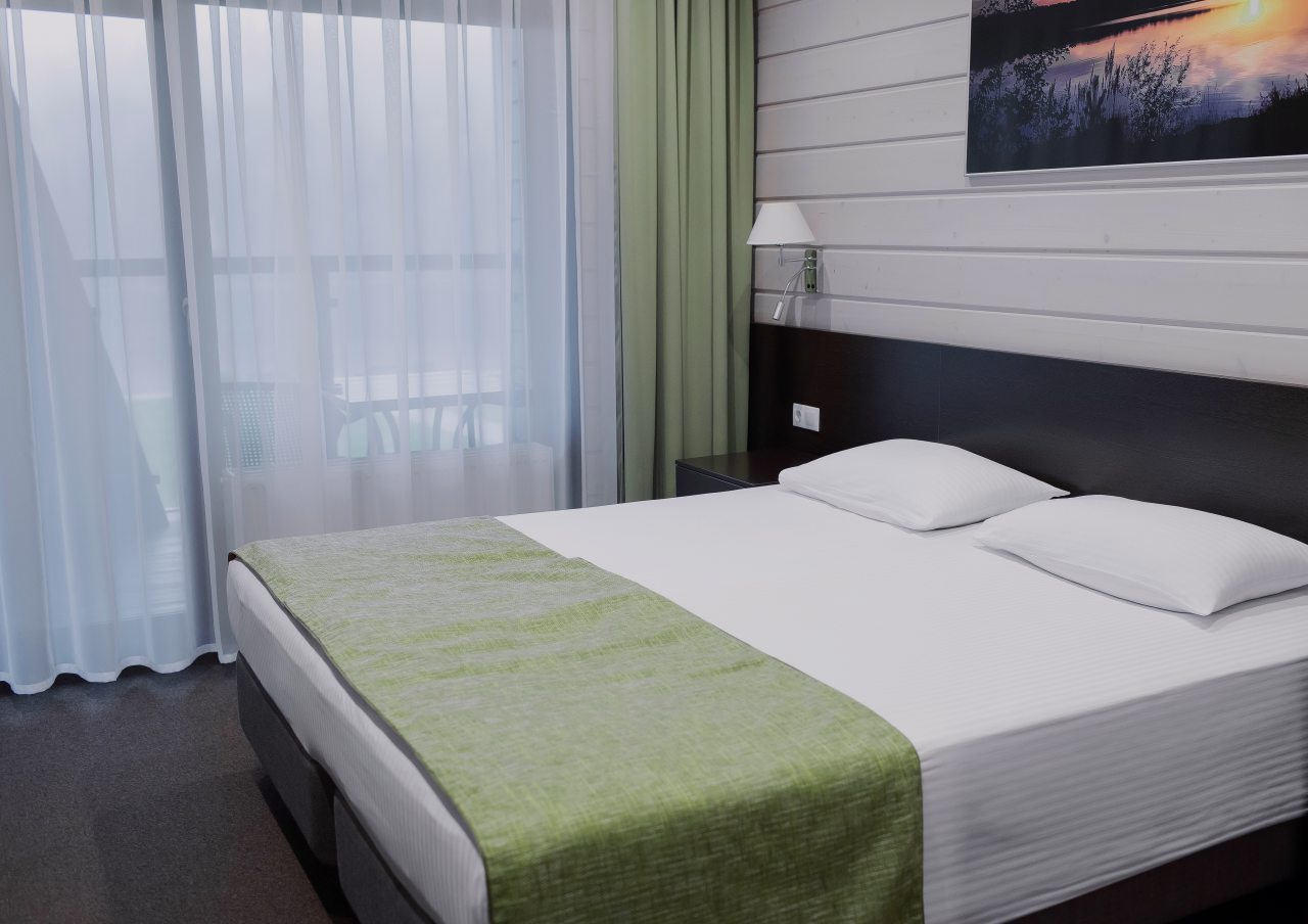 Двухместный (Стандартный двухместный номер с 1 кроватью или 2 отдельными кроватями) отеля Точка на Карте Сортавала, Республика Карелия
