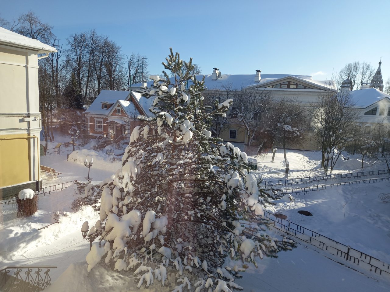 Вид из окна