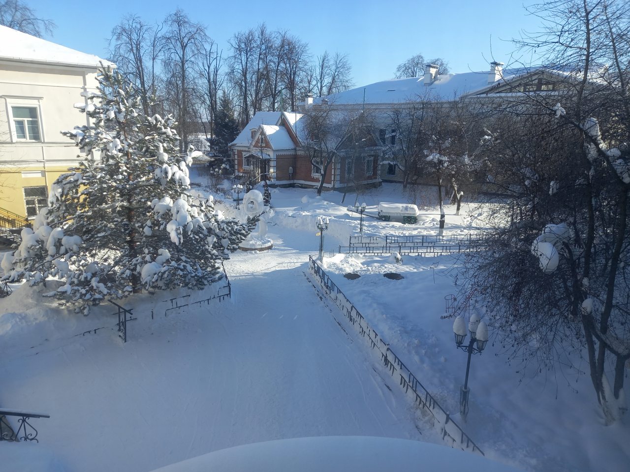 2 этаж. Вид из окна