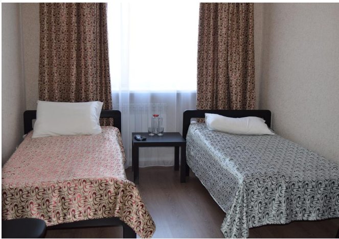 Двухместный (Twin) гостиницы Теремок, Улан-Удэ