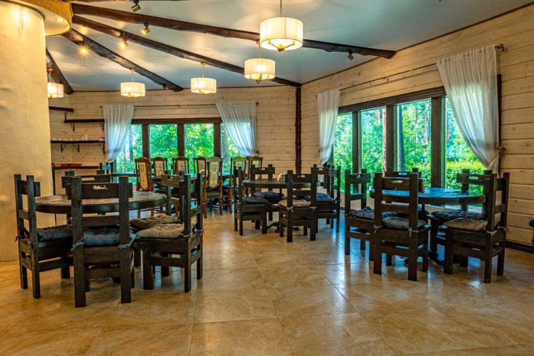 Ресторан, База отдыха Кедровый остров
