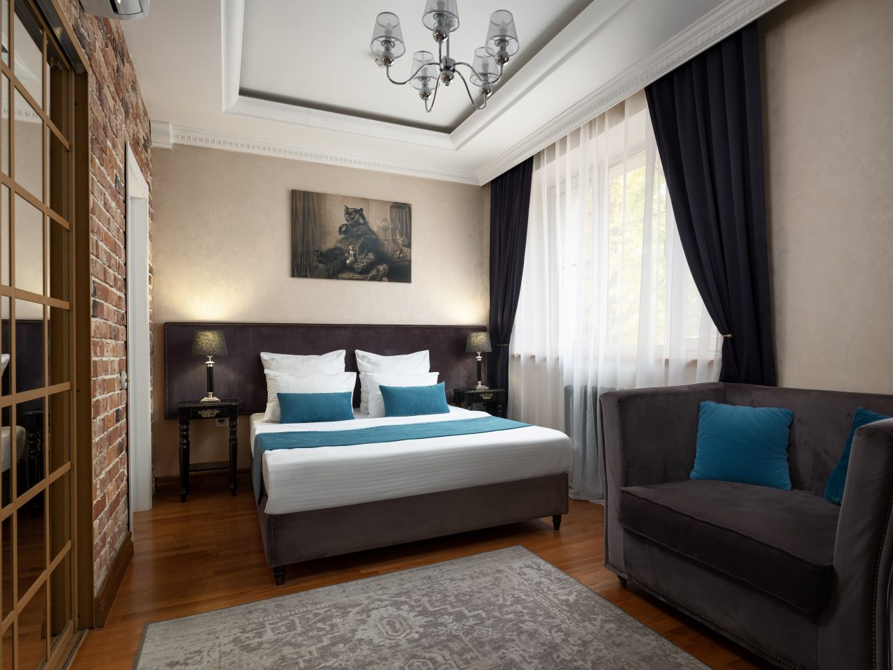 Полулюкс (Delux с балконом), Отель Bulgakov Residence