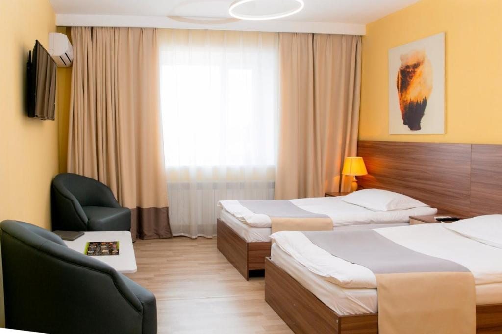Двухместный (Двухместный номер с 2 отдельными кроватями) отеля Green Which Tourist Borovoye, Боровое (Акмолинская область)