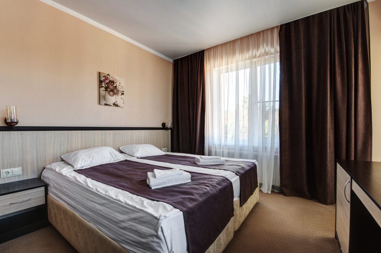 Двухместный (С балконом), Отель Павлова Поляна