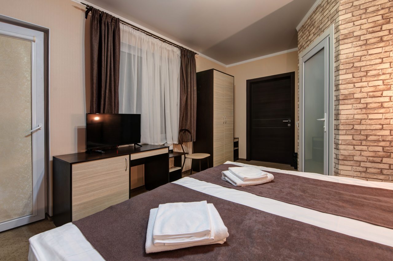 Двухместный (С балконом), Отель Павлова Поляна