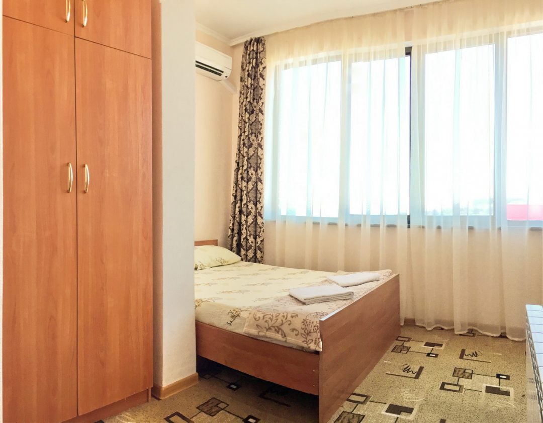 Двухместный (Двухместный номер с 1 кроватью, вид на море) мини-отеля Лазурная Плюс, Лазаревское