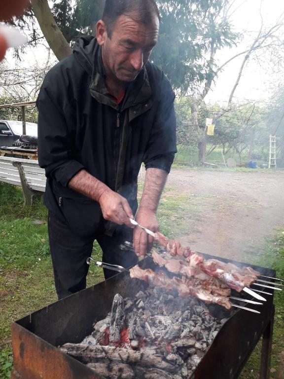 Двухместный (Двухместный номер Делюкс с 1 кроватью и балконом), Гостевой дом Achi