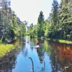 Частная пляжная зона, Глэмпинг Ladoga Fjord