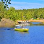 Частная пляжная зона, Глэмпинг Ladoga Fjord