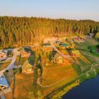 Частная пляжная зона, Глэмпинг Ladoga Fjord