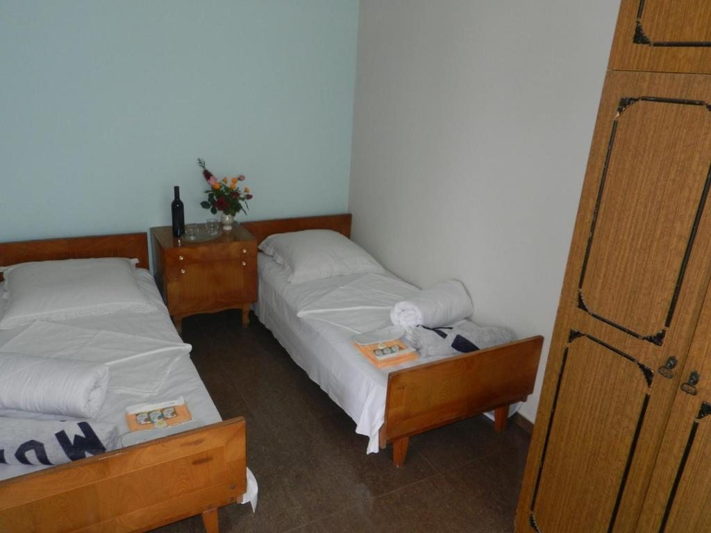 Двухместный (Стандартный двухместный номер с 2 отдельными кроватями и видом на сад) гостевого дома Jako, Батуми